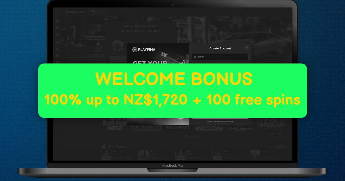 Playfina Casino NZ - Fast Payout Pokies & Live Casino Bonuses
